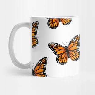 Monarch Butterflies Pattern Mug